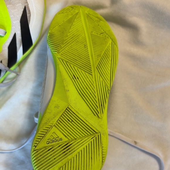 Adidas Neon Yellow and Black athletic shoes - Picture 4 of 9